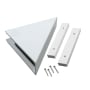 ACP Palisade 7" x 15" PVC Shower Shelf Dusty Pearl