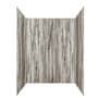 ACP Palisade 30" x 60" x 78" Vinyl Shower Surround with Accessories Louvre Granite