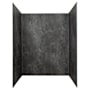 ACP Palisade 30" x 60" x 78" Vinyl Shower Surround with Accessories Cracked Slate