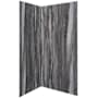 ACP Palisade 36" x 36" x 78" Vinyl Corner Shower Surround with Accessories Hermitage Granite