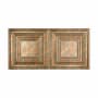 ACP Fasade - 48" x 24" Faux Tin Ceiling Tiles - (5 Pack) - 40 Sq Ft - Roman Tiered Squares Copper Fantasy