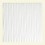 ACP Fasade - 24" x 24" Faux Tin Ceiling Tiles - (5 Pack) - 20 Sq Ft - Dunes Vertical Waves Matte White
