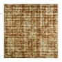 ACP Fasade - 24" x 24" Embossed Square Texture Mosaic Impression Lay In Ceiling Tiles - Pack of (5) Bermuda Bronze
