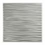 ACP Fasade - 24" x 24" Dunes Contemporary Wave Lay In Ceiling Tiles - Pack of (5) Argent Silver