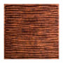 ACP Fasade - 24" x 24" Dunes Contemporary Wave Lay In Ceiling Tiles - Pack of (5) Moonstone Copper