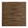 ACP Fasade - 24" x 24" Dunes Contemporary Wave Lay In Ceiling Tiles - Pack of (5) Argent Bronze