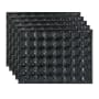 ACP Fasade 18" x 24 Traditional 6 Vinyl Wall Tile - Sold by Carton (15 SF/Carton) Brushed Onyx