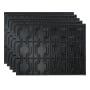 ACP Fasade 18" x 24 Chain Vinyl Wall Tile - Sold by Carton (15 SF/Carton) Brushed Onyx
