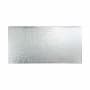 ACP Cayman 4' X 8' DIY Wallcovering Wall Paneling - Faux Crocodile from Fasade - 32 Sq Ft - Made in USA Brushed Aluminum