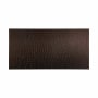 ACP Cayman 4' X 8' DIY Wallcovering Wall Paneling - Faux Crocodile from Fasade - 32 Sq Ft - Made in USA Smoked Pewter