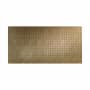 ACP Fasade 96" x 48" Industrial Utility Style DIY Decorative Wall Paneling - 32 Sq Ft - Made in USA Copper Fantasy