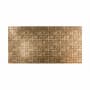ACP Fasade 96" x 48" Industrial Utility Style DIY Decorative Wall Paneling - 32 Sq Ft - Made in USA Bermuda Bronze