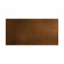 ACP Fasade 96" x 48" Industrial Utility Style DIY Decorative Wall Paneling - 32 Sq Ft - Made in USA Oil-Rubbed Bronze