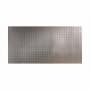 ACP Fasade 96" x 48" Industrial Utility Style DIY Decorative Wall Paneling - 32 Sq Ft - Made in USA Galvanized Steel