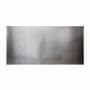 ACP Fasade 4' X 8' Faux Tin Diamond Plate DIY Wallcovering Wall Paneling - Glue Down - 32 Sq Ft - Made in USA Brushed Aluminum