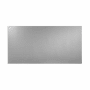 ACP Fasade 4' X 8' Faux Tin Diamond Plate DIY Wallcovering Wall Paneling - Glue Down - 32 Sq Ft - Made in USA Argent Silver