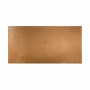 ACP Fasade 4' X 8' Faux Tin Diamond Plate DIY Wallcovering Wall Paneling - Glue Down - 32 Sq Ft - Made in USA Polished Copper