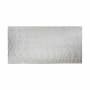 ACP Fasade 96" x 48" DIY Decorative Vertical Textured Wave Faux Metal Wall Paneling - (32 Sq Ft) - Made in USA Brushed Aluminum