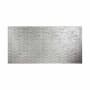 ACP Fasade 96" x 48" Luxe Damask Textured Wallcovering Wall Paneling - 32 Sq Ft - Made in USA Crosshatch Silver