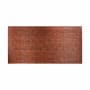 ACP Fasade 96" x 48" Contemporary Textured DIY Decorative Wall Paneling - 32 Sq Ft - Made in USA Moonstone Copper
