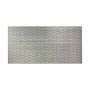 ACP Fasade 96" x 48" Contemporary Textured DIY Decorative Wall Paneling - 32 Sq Ft - Made in USA Crosshatch Silver