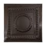 ACP Great Lakes Tin 25" x 25" Cleveland Nail Up Tin Ceiling Tile - Sold by Carton (20 SF/Carton) Bronze Burst