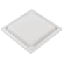 Aero Pure Designer Series 80 CFM 0.4 Sone Ceiling Mounted Energy Star Certified Bath Fan with Square on Square Design White