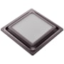 Aero Pure Square on Square Replacement Grille for Bath Fan with Light Oil Rubbed Bronze