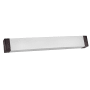 AFX Algiers 49" Wide Commercial LED Bath Bar with Acrylic Shade Oakley Bronze