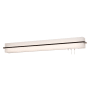 AFX Apex 2 Light 5" Tall LED Wall Sconce with Fabric Shade Espresso