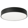 AFX Bailey 24" Wide LED Flush Mount Drum Ceiling Fixture Black
