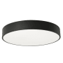 AFX Bailey 30" Wide LED Flush Mount Drum Ceiling Fixture Black