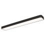 AFX Bailey 2 Light 46" Wide LED Flush Mount Ceiling Fixture Black