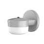 AFX Benton 5" Tall LED Outdoor Wall Sconce Textured Grey / White
