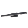 AFX Brock 2 Light 24" Wide LED Bath Bar Black / White