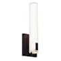 AFX Bowen 14" Tall LED Wall Sconce Black