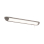 AFX Clairemont 48" Wide LED Overbed Light Satin Nickel / White
