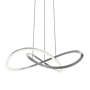 AFX Celeste 24" Wide Suspension Pendant Satin Nickel