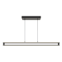 AFX Cass 48" Wide LED Linear Chandelier Black