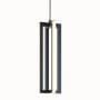 AFX Cass 12" Tall LED Mini Pendant Black