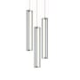 AFX Cass 18" Wide LED Multi Light Pendant - 7200 lm, 3000K, 90 CRI Satin Nickel