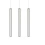 AFX Cass 36" Wide LED Linear Pendant - 12000 lm, 3000K, 90 CRI, 108W Satin Nickel