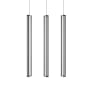 AFX Cass 36" Wide LED Linear Pendant - 12000 lm, 3000K, 90 CRI, 120W Black