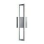 AFX Cass 4 Light 16" Tall LED Bathroom Sconce - ADA Satin Nickel
