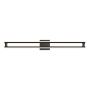 AFX Cass 4 Light 36" Wide LED Bath Bar - ADA Black