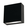 AFX Dexter 6" Tall LED Outdoor Wall Sconce Black