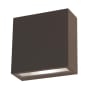 AFX Dexter 2 Light 6" Tall LED Outdoor Wall Sconce Bronze