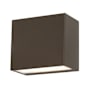 AFX Dakota 4" Tall LED Outdoor Wall Sconce Bronze