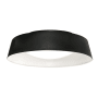 AFX Duncan 20" Wide LED Flush Mount Ceiling Fixture Black / White