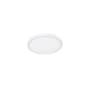 AFX Edge Round 6" Wide LED Flush Mount Ceiling Fixture White